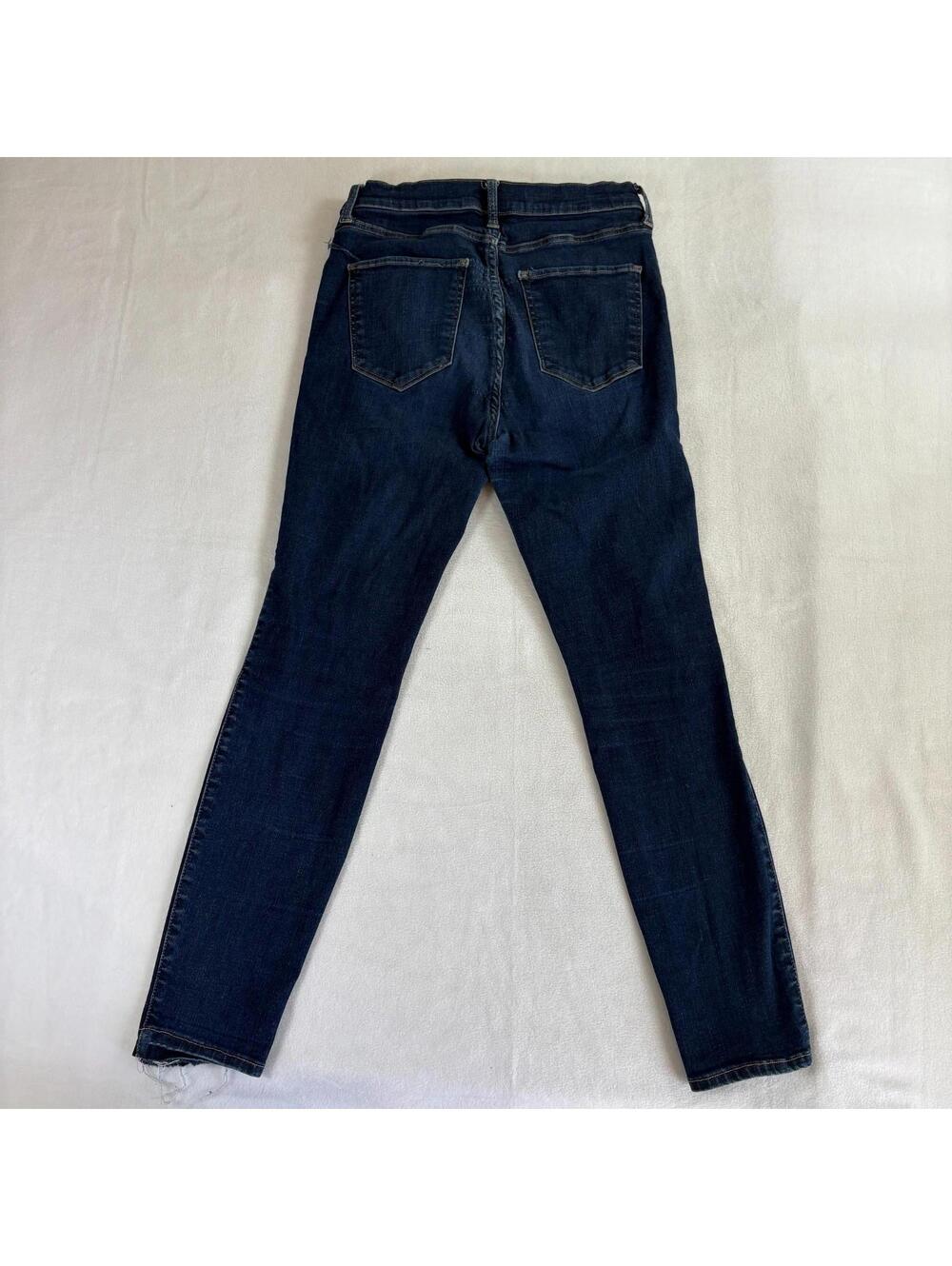 Lucky Brand Uni Fit Skinny Jeans 27x29 Dark Wash Stretch Denim Womens - Picture 10 of 10
